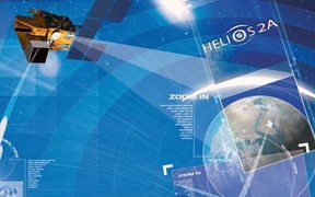 Support for soil operations of the Helios 2A / 2B post maintenance center logo